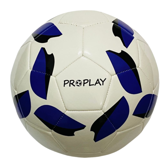 ProPlay TPU Football – White & Blue Panel Design